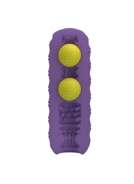 Фиолетовый мастурбатор Venus-X Twin balls - Baile - в Одинцово купить с доставкой