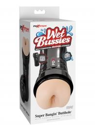 Мастурбатор-анус в колбе Super Banging Butthole - Pipedream - в Одинцово купить с доставкой