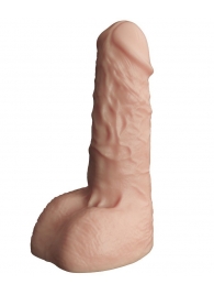 Телесный фаллоудлинитель с мошонкой Cock Next - 17 см. - LOVETOY (А-Полимер) - в Одинцово купить с доставкой