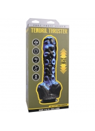 Черно-синяя мини-машина на присоске Tendril Thruster - 21,6 см. - Doc Johnson - купить с доставкой в Одинцово