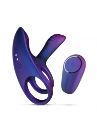 Фиолетовое эрекционное виброкольцо с клиторальной подушечкой Infinity Ignite - ONE DC B.V. - в Одинцово купить с доставкой