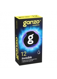 Супертонкие презервативы Ganzo Invisible - 12 шт. - Ganzo - купить с доставкой в Одинцово