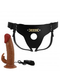 Мужской полый страпон с вибрацией Marion - Baile - купить с доставкой в Одинцово