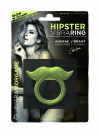 Люминесцентное эрекционное виброкольцо Hipster - Clara Morgane - в Одинцово купить с доставкой