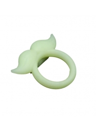 Люминесцентное эрекционное виброкольцо Hipster - Clara Morgane - в Одинцово купить с доставкой