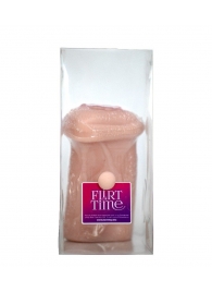 Телесный мастурбатор-вагина с фигурками на поверхности - LOVETOY (А-Полимер) - в Одинцово купить с доставкой