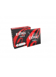 Презервативы с ароматом колы Expert Cola - 3 шт. - Expert - купить с доставкой в Одинцово