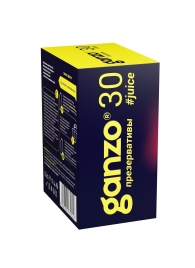 Ароматизированные презервативы Ganzo Juice - 30 шт. - Ganzo - купить с доставкой в Одинцово
