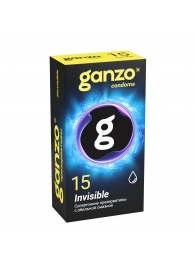 Супертонкие презервативы Ganzo Invisible - 15 шт. - Ganzo - купить с доставкой в Одинцово