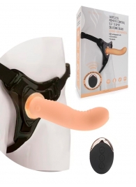 Женский вибрострапон со съемной насадкой и пультом ДУ - Erokay - купить с доставкой в Одинцово