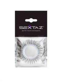 Круглое эрекционное кольцо с длинными «ресничками» - Sextaz - в Одинцово купить с доставкой