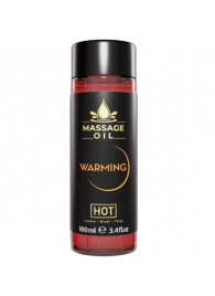 Массажное масло с согревающим эффектом Massage Oil Warming - 100 мл. - HOT - купить с доставкой в Одинцово