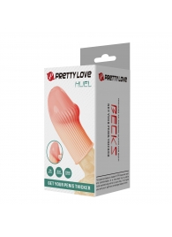 Телесная насадка на пенис Huel - 9 см. - Baile - в Одинцово купить с доставкой