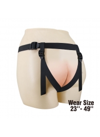 Черные трусики харнесс с платформой Caludio I - Baile - купить с доставкой в Одинцово