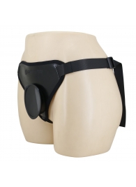 Черные трусики харнесс с платформой Caludio I - Baile - купить с доставкой в Одинцово