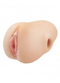 Телесный мастурбатор-вагина Pussy Pounder Squeeze Stroker - Pipedream - в Одинцово купить с доставкой