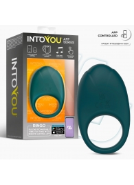 Зеленое интерактивное виброкольцо Ringo - Intoyou - в Одинцово купить с доставкой