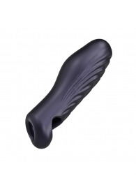 Сливовая силиконовая насадка на пенис с подхватом Manwan Ryzer - Manwan - в Одинцово купить с доставкой