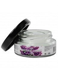 Массажная свеча «Сирень» - 50 мл. - SGAN - купить с доставкой в Одинцово