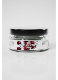 Массажная свеча «Спелая вишня» - 50 мл. - SGAN - купить с доставкой в Одинцово