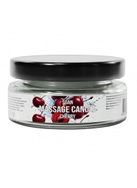 Массажная свеча «Спелая вишня» - 50 мл. - SGAN - купить с доставкой в Одинцово