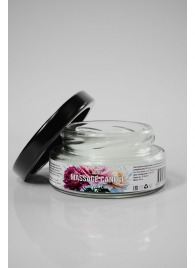 Массажная свеча «Цветущий пион» - 50 мл. - SGAN - купить с доставкой в Одинцово