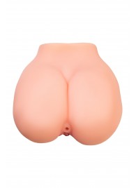 Реалистичный мастурбатор в форме попки с 2 любовными входами - No Name - в Одинцово купить с доставкой