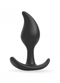 Черный анальный стимулятор - 9,2 см. - Sex Expert