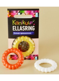 Цветное рельефное эрекционное кольцо Ellasring - Sitabella - в Одинцово купить с доставкой