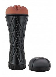 Коричневый мастурбатор-вагина Marly - Dream Toys - в Одинцово купить с доставкой