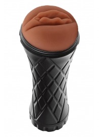 Коричневый мастурбатор-вагина Marly - Dream Toys - в Одинцово купить с доставкой