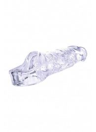 Прозрачная насадка-удлинитель Length Enhancer с подхватом - 16 см. - NMC - в Одинцово купить с доставкой