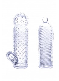 Набор из 2 прозрачных насадок на член Seductive Tickler Sleeves - NMC - в Одинцово купить с доставкой