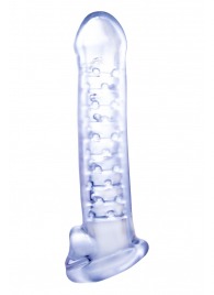 Прозрачная насадка-удлинитель Stretchy Touch - 18 см. - NMC - в Одинцово купить с доставкой