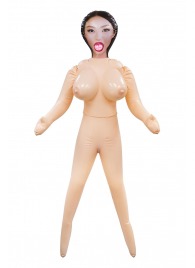 Телесная надувная секс-кукла с пышным бюстом - NMC - в Одинцово купить с доставкой