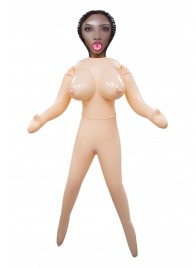 Телесная надувная секс-кукла с 3 любовными отверстиями - NMC - в Одинцово купить с доставкой