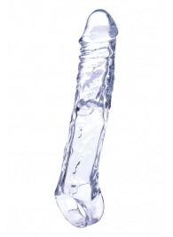 Прозрачная насадка-удлинитель Length Enhancer с подхватом - 22,3 см. - NMC - в Одинцово купить с доставкой