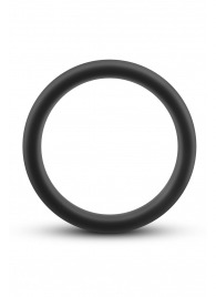 Черное эрекционное кольцо Silicone Go Pro Cock Ring - Blush Novelties - в Одинцово купить с доставкой