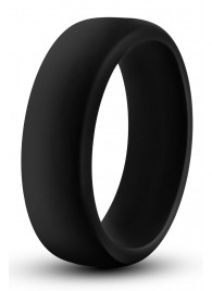 Черное эрекционное кольцо Silicone Go Pro Cock Ring - Blush Novelties - в Одинцово купить с доставкой