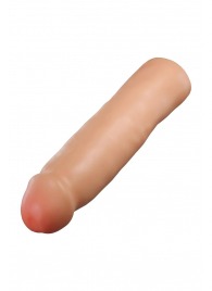 Телесная насадка-удлинитель Tenacity - 21,6 см. - Blush Novelties - в Одинцово купить с доставкой