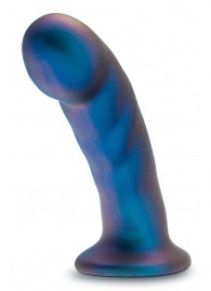Синяя насадка-фаллоимитатор Rebellion 5.75 Inch Pegging Dildo - 14,6 см. - Blush Novelties - купить с доставкой в Одинцово