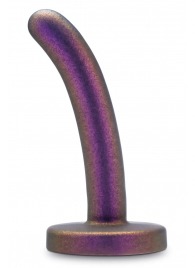 Фиолетовая насадка с гладкой поверхностью Surrender 4.75 Inch Beginner Pegging Dildo - 12 см. - Blush Novelties - купить с доставкой в Одинцово