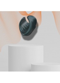 Серый сквозной мастурбатор с вибрацией Manwan Starter - Manwan - в Одинцово купить с доставкой