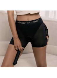 Трусики-шорты для фиксации насадок Strap-on-me Harness Lingerie Halo - size S - Strap-on-me - купить с доставкой в Одинцово