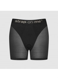 Трусики-шорты для фиксации насадок Strap-on-me Harness Lingerie Halo - size M - Strap-on-me - купить с доставкой в Одинцово