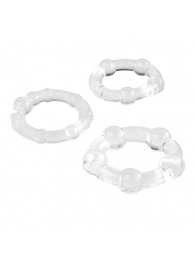 Набор из 3 эрекционных прозрачных колец - Boys of Toys - в Одинцово купить с доставкой