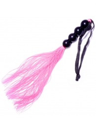 Розовая силиконовая плеть - 35,5 см. - Boys of Toys - купить с доставкой в Одинцово