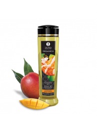 Массажное масло для тела Luscious Mango с ароматом манго - 240 мл. - Shunga - купить с доставкой в Одинцово