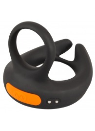 Черный вибростимулятор мошонки RC Scrotum Stimulator with Vibration - Orion - в Одинцово купить с доставкой