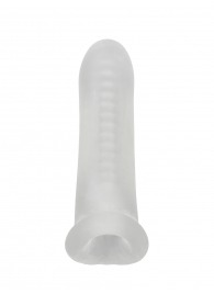 Белый фаллоудлинитель Striker - 13,5 см. - Lola Games - в Одинцово купить с доставкой